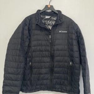 Columbia Omni tech 590TD puffer jacket black XL winter coat mens